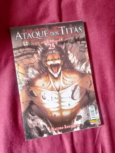ATTACK ON TITAN mangá vol. 25