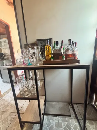 Aparador De Frigobar - Adega Para Bebidas Bar Cervejeira