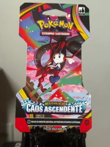 Blister Unitário Pokémon TCG Caos Ascendente Selado Original