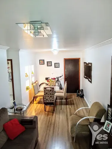 Apartamento 2 quartos sendo 1 suíte, com planejados na Paulicéia, SBC REF: 6883