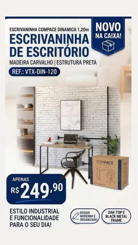 Mesa escritório nova