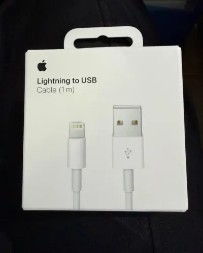 cabo USB lightining 1 metro