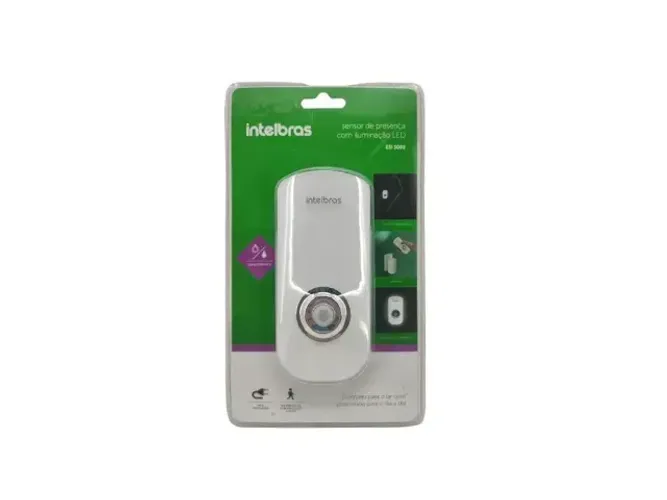 Iluminação com sensor de presença Intelbras NOVO
