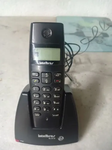 Telefone fixo sem fio intelbras