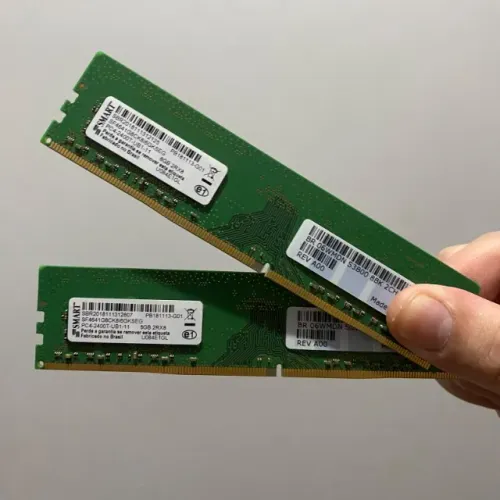 Kit Memória Ram 16GB DDR4 2400MHz CL 17 Smart SF4641G8CK8I6GKSEG ( 2 x 8GB )