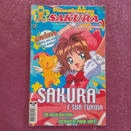 Revista passatempo Sakura <br><br>"Sakura Card Captors" publicada pela editora Conrad