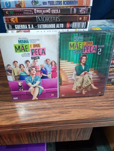 Dvds minha mãe e uma peça 1 e 2