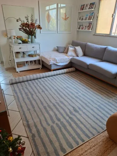 Tapete de polipropileno da marca São Carlos (medida: 2m X 3m)