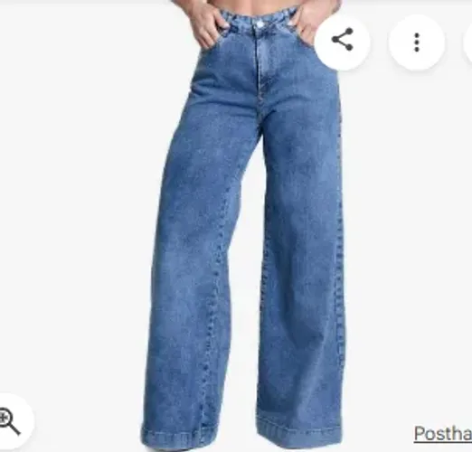 Calça wide leg - tam 38/40