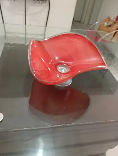 Mesa de vidro quadrada