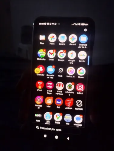 Celular pocco m5 com capa caixa , carregador 