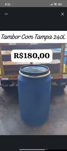 Tambor multiuso 250L