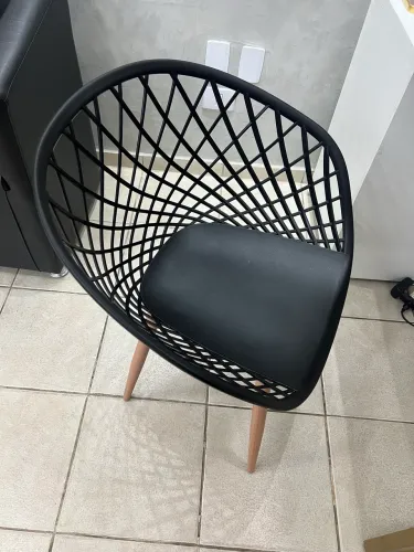 Cadeira eiffel wire preta