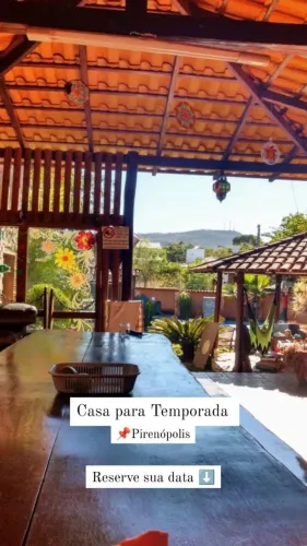 Casa para temporada pirenopolis