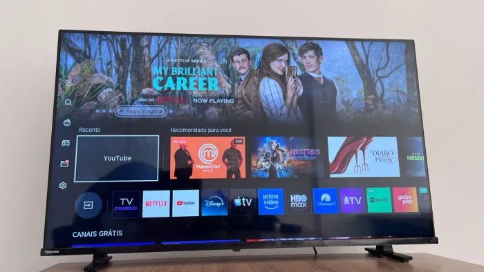 Vende-se televisão Toshiba 43 polegadas funcionando perfeitamente.