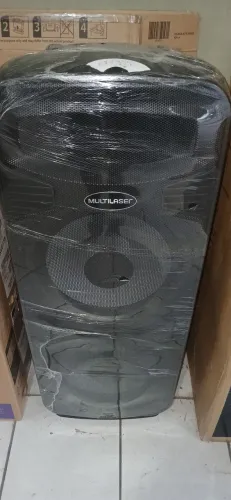 Caixa amplificado multlaser 3400w novo com 1 ano de garantia 