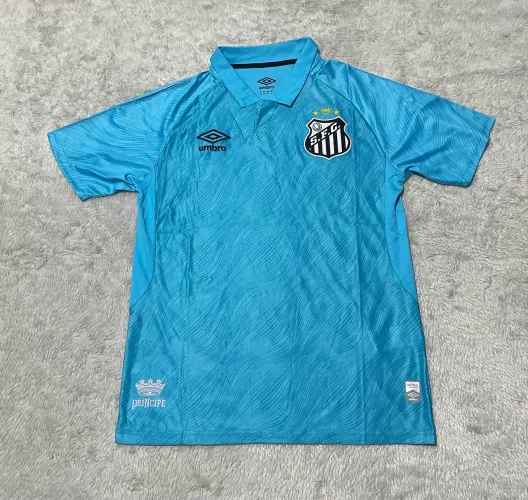 Camisa do Santos Azul Turquesa