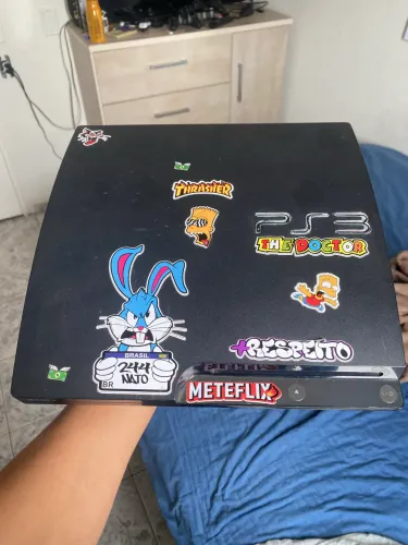 PS3 usado em perfeito estado(desbloqueado)