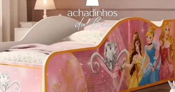 Cama de princesa Infantil