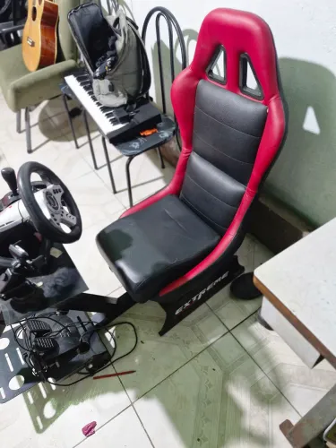 Cadeira e volante ps2