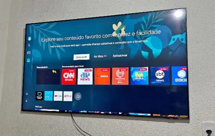 Tv smat Samsung 50 polegadas 4k com nota fiscal