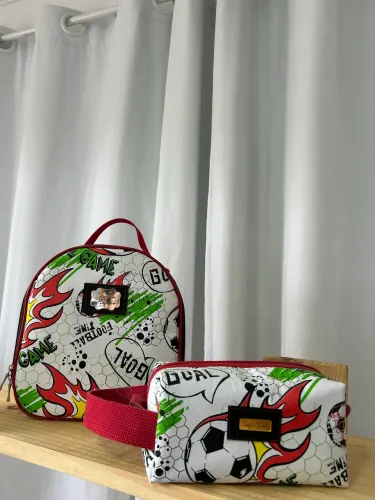Kit mochila e necesser