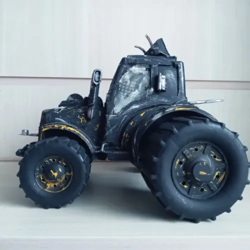 Carrinho  Gigante  Monster Truck Artesanal para Decoração   Clássico   