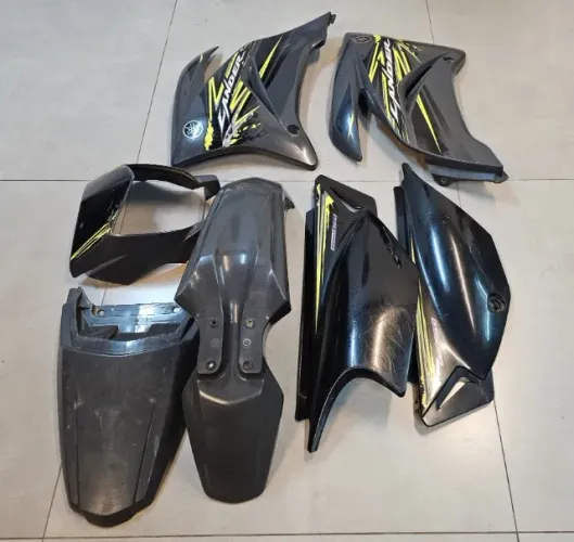 Carenagens Originais XTZ 250 Lander 2017 Cinza Carenagem Original Yamaha