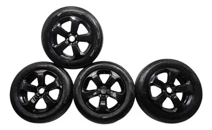 Jogo De Rodas Compass 17 Pneu Continental 225/60 Meia Vida