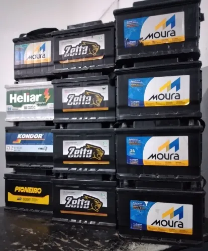 Bateria 60Ah P/ Agencia de veiculos, Oficina ,carros de leilão