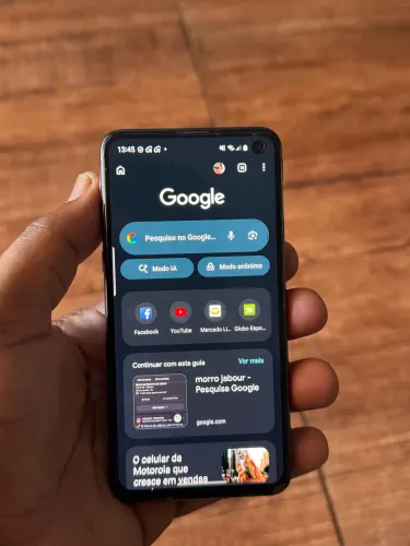 Galaxy S10e em 10X no cartão 