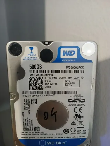 HD 500Gb Western Digital