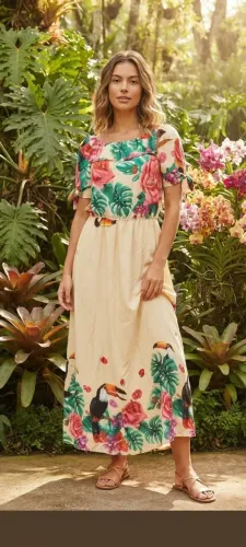 Vestido longo tamanho M