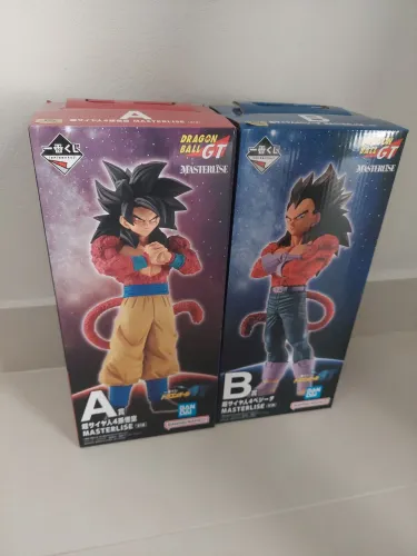 Goku e Vegeta Masterlise SSJ4 Dragon Ba GT (NOVO LACRADO)