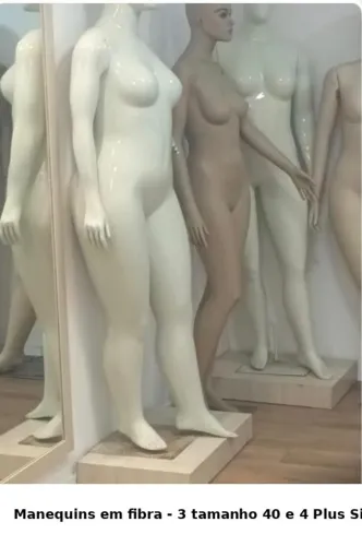 Manequins em Fibra