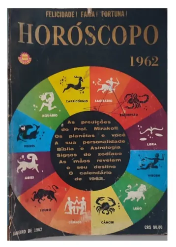 Revista Antiga: Horóscopo de 1962