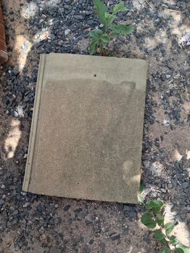 Telhas de concreto
