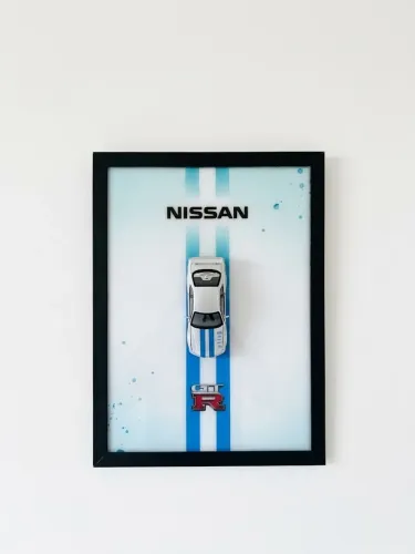Quadro decorativo Nissan GTR velozes e furiosos