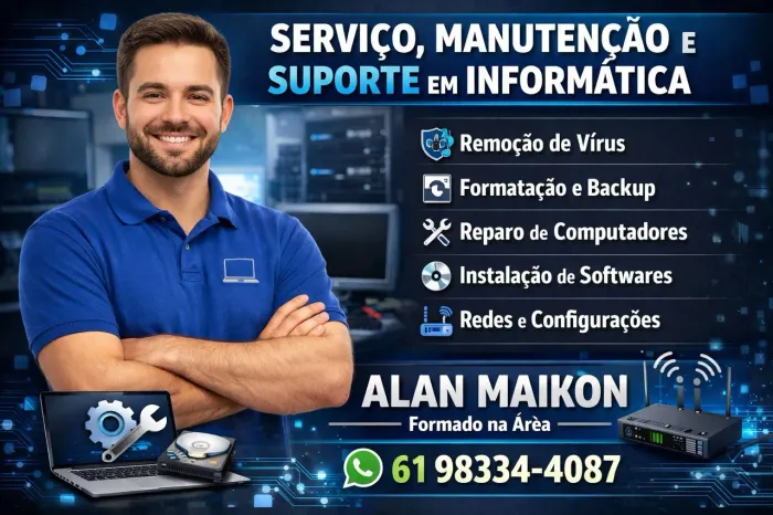 Manutenção e suporte em informática 