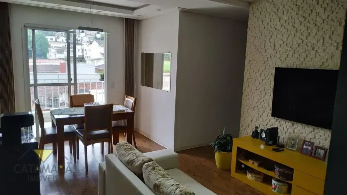 Apartamento com 3 dormitórios à venda, 72 m² por R$ 530.000,00 - Parque Santana - Mogi das