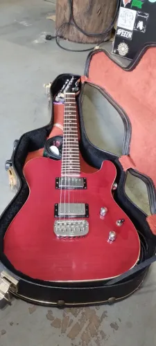 Guitarra telecaster G&L / GeL / G and L ASAT Deluxe carved top
