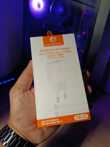 Carregador 30w Android ou iPhone 