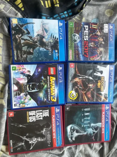 6 jogos de ps4