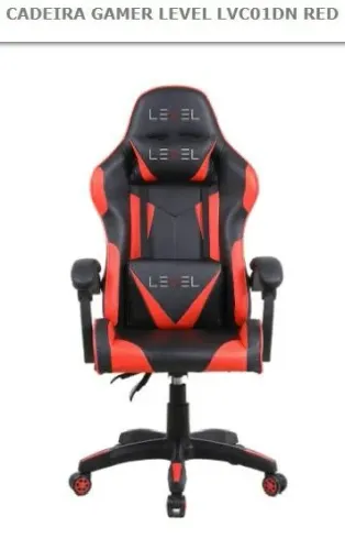 Cadeira Gamer Level Cores Variadas nova lacrada disponivel.