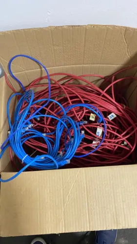 Cabos cat 6 usados