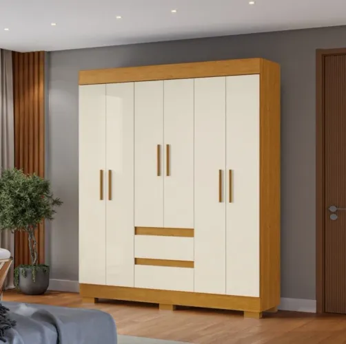 Guarda-Roupa 6 Portas Maya 1,491 m tt4388m