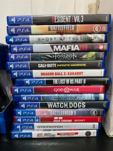 JOGOS DE PS4 EM EXCELENTE ESTADO - MÍDIA FÍSICA