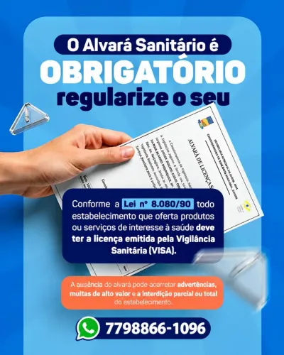 Alvará Sanitário | Renovação | Alvará Sanitário inicial | Alvará Sanitário vencido