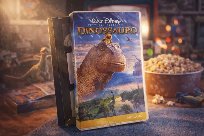 Raridade *** Fita VHS original Dublado Dinossauro