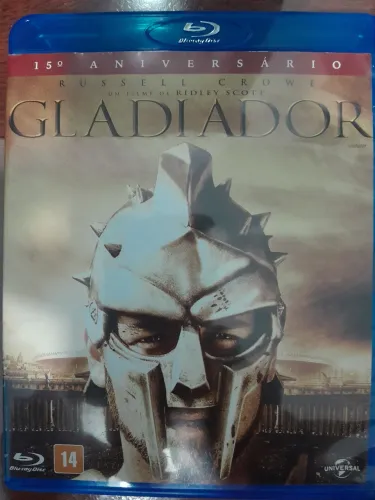 Blu-ray Gladiador- Edição de 15º Aniversário